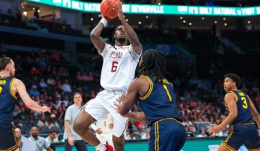 Cal drops out of ACC Tournament with 95-89 loss to Florida State, now awaits its NCAA Tournament fate – Santa Cruz Sentinel