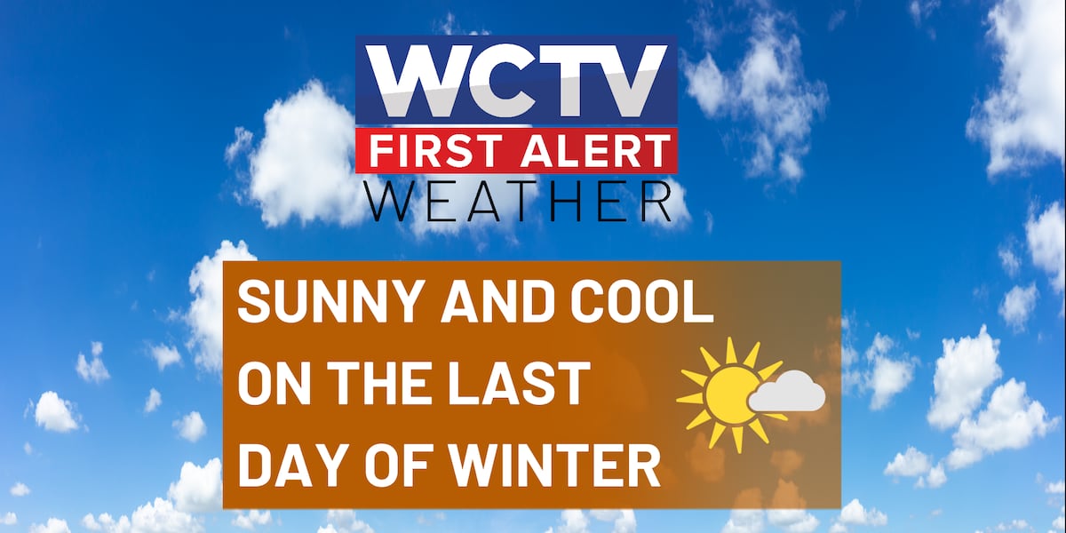 A good stretch of weather to get outdoors for Tallahassee, the Big Bend and South Georgia☀️