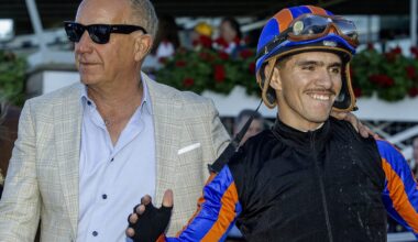 Post 'Big Cap' Spoils, Jockey Diego Herrera Heads to Florida
