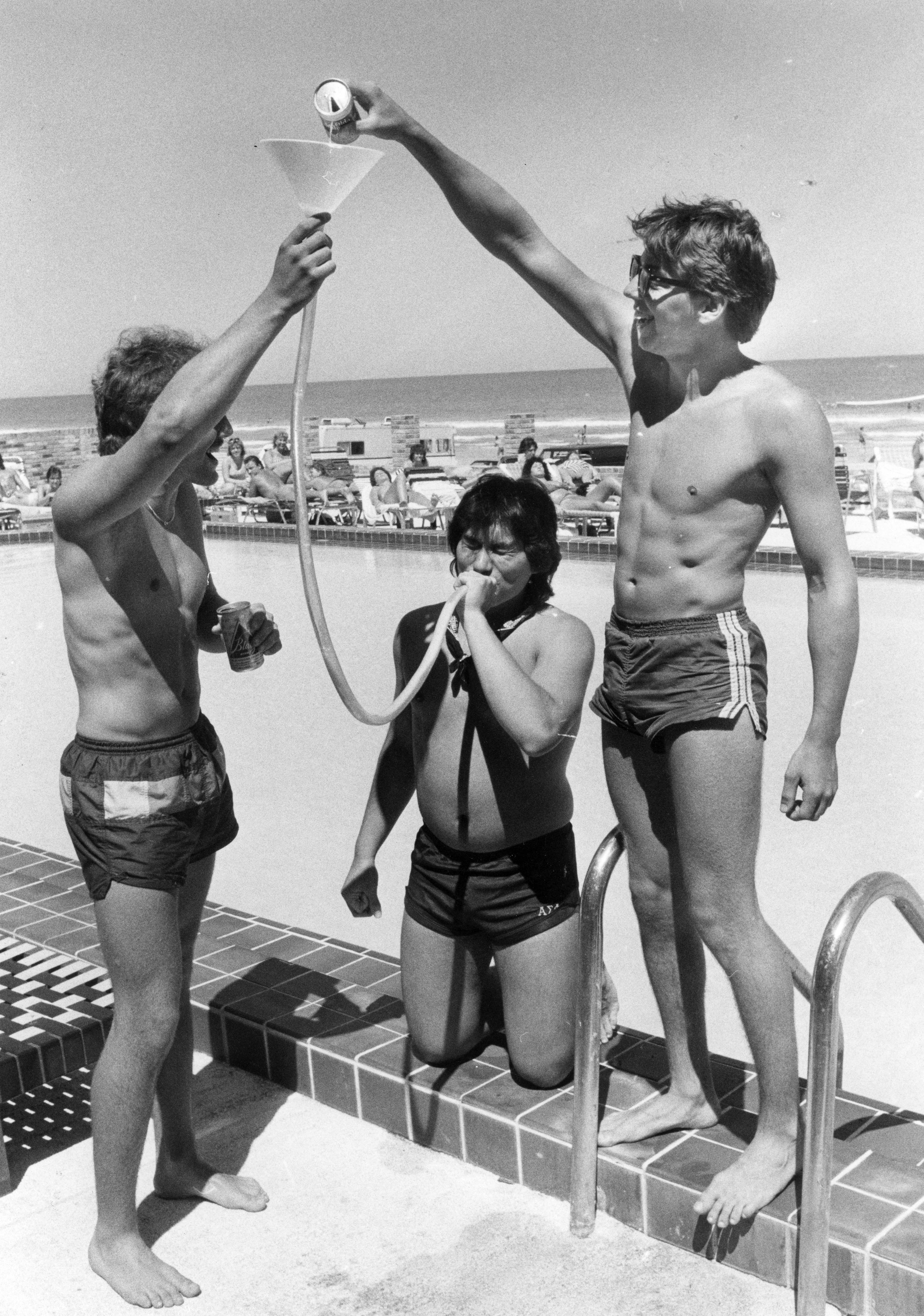 Mike Sowers, a Michigan State University sophomore, Tom Montulet (nickname:...