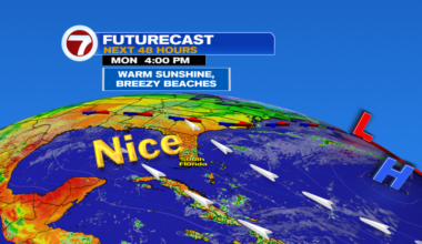 Warm spell continues - WSVN 7News | Miami News, Weather, Sports