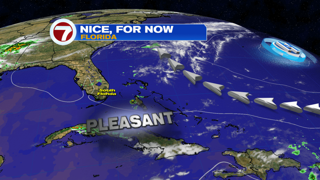 Warmer, then Wetter - WSVN 7News | Miami News, Weather, Sports