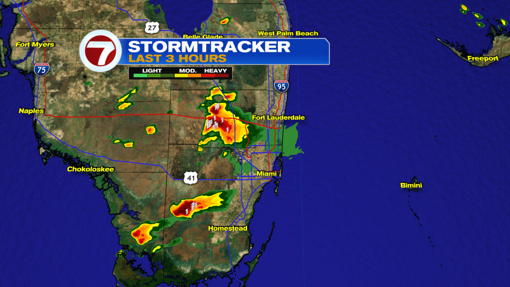 DAILY DOSE OF DOWNPOURS - WSVN 7News | Miami News, Weather, Sports