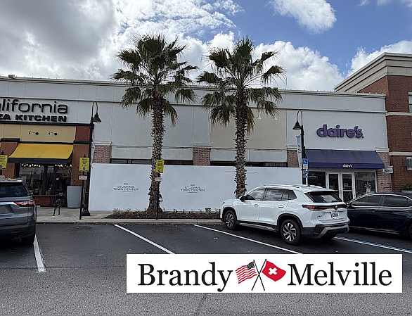 Brandy Melville building-out in St. Johns Town Center