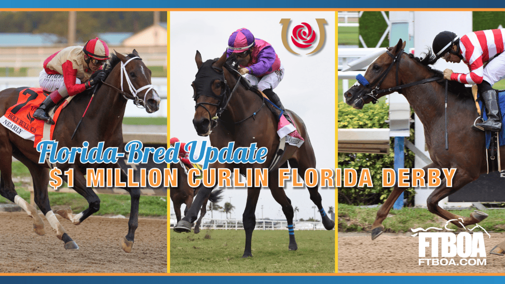Florida-bred Trio Take on the $1 Million Curlin Florida Derby