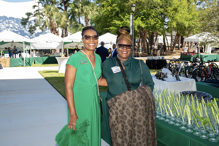 Saundra Johnson Austin and Lori Abdul Rabb Saundra Johnson Austin and Lori Abdul Rabb