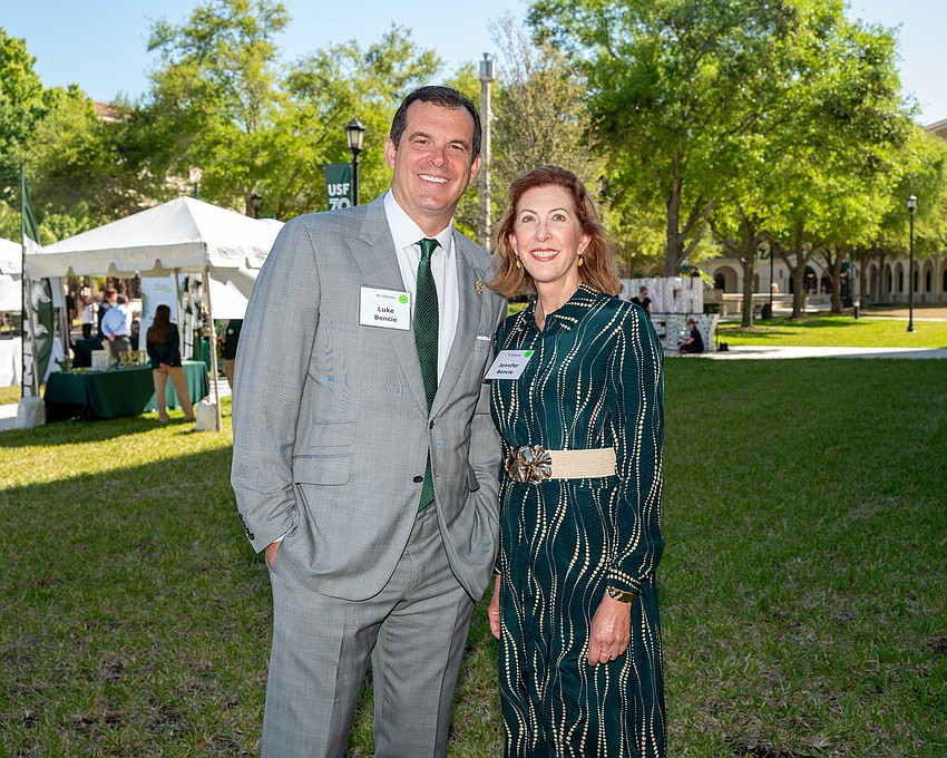 Event Co-Chairs brother and sister Luke Bencie and Jennifer Bencie Event Co-Chairs brother and sister Luke Bencie and Jennifer Bencie