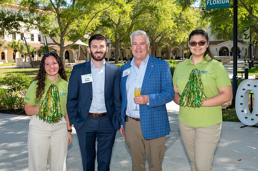 Kayla DeTommaso, Chase Babair, Mike Babir and Chloe Joseph Kayla DeTommaso, Chase Babair, Mike Babir and Chloe Joseph