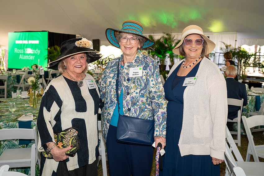 Barbara Lodwick, Peggy DeSear and Lyn Whitworth Barbara Lodwick, Peggy DeSear and Lyn Whitworth