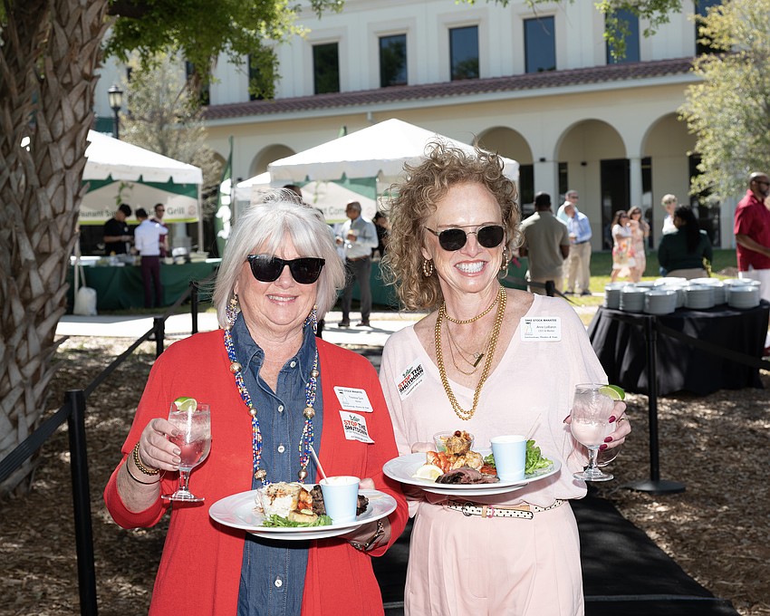 Theresa Quin and Anne LeBaron Theresa Quin and Anne LeBaron