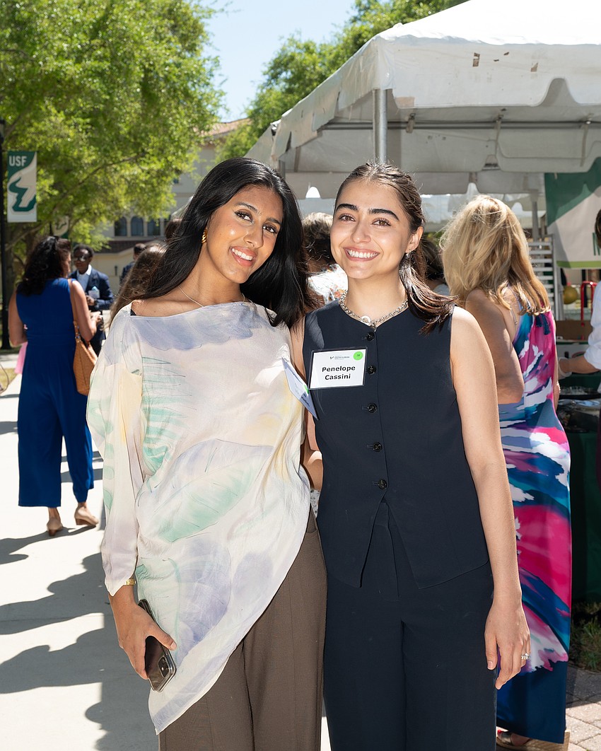 Sasha Hossain and Penelope Cassini Sasha Hossain and Penelope Cassini