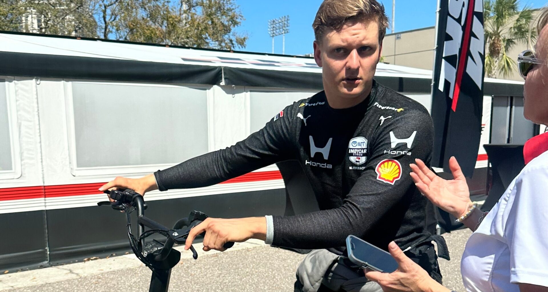 Mick Schumacher’s IndyCar debut ends in crash at St. Pete Grand Prix