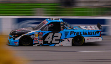 Tyler Reif has been transported to a local area medical facility for further observation after Saturday's NASCAR Truck Series race at St. Petersburg