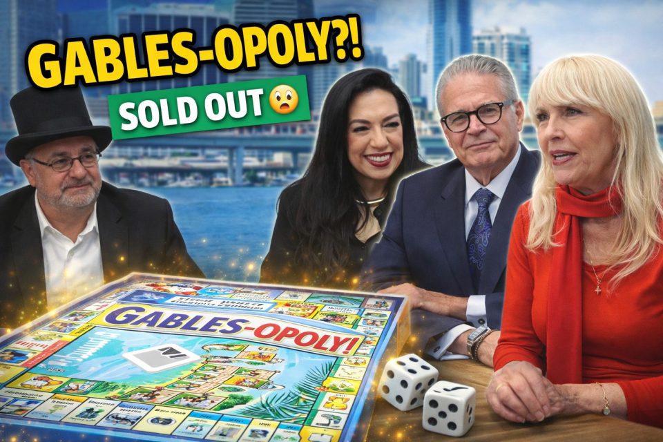 Coral Gables Launches “Gables-Opoly” | Local Businesses Featured on New Board Game