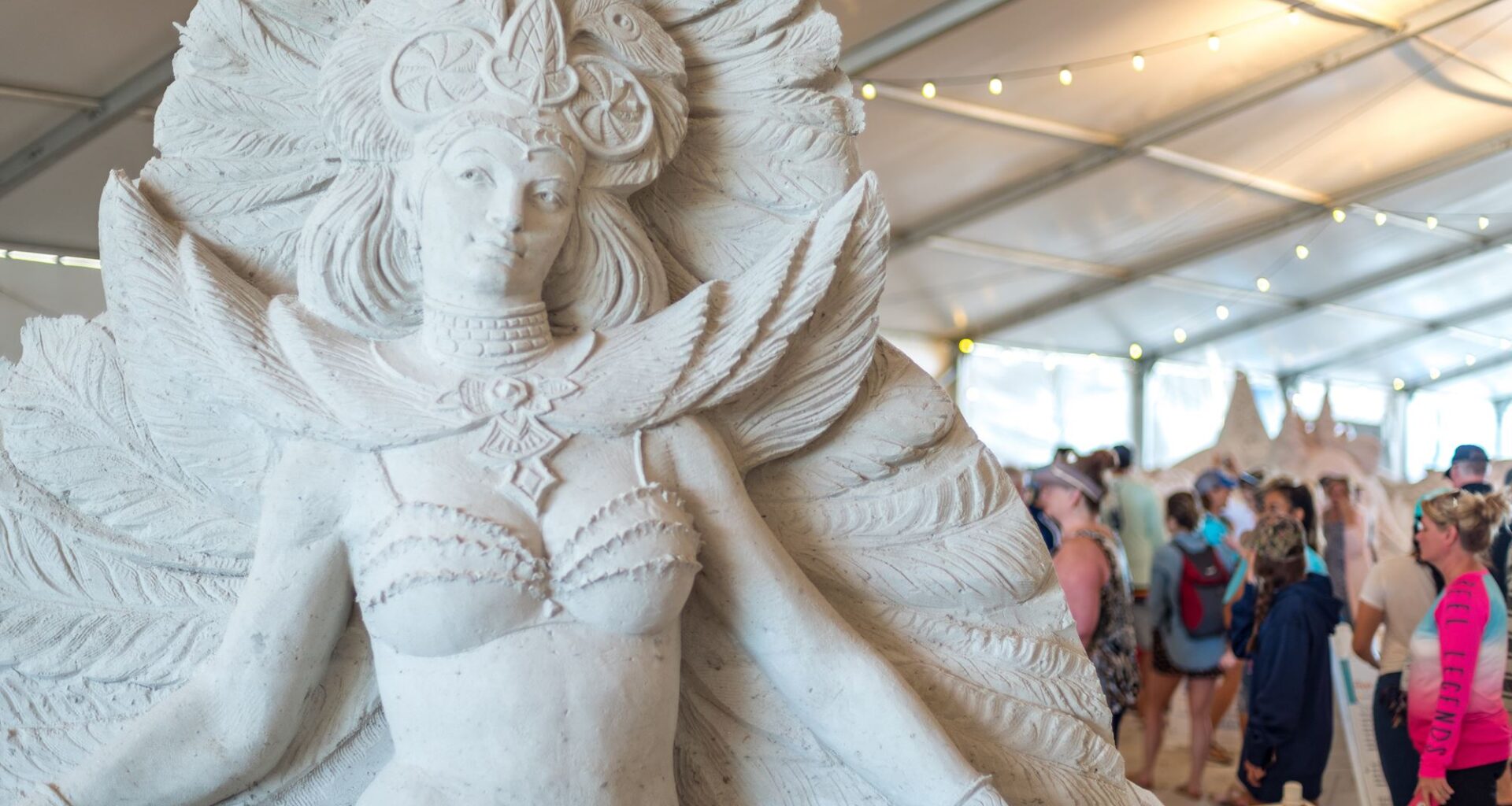 Sand scuptures on Clearwater Beach, ukuleles in Dunedin