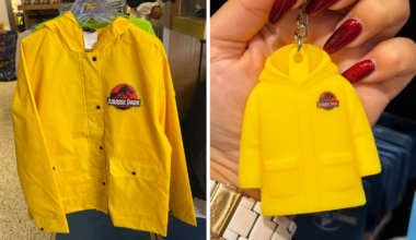 Stay Dry in This 'Jurassic Park' Rain Jacket & Carry a Smaller Keychain Version in Your Pocket