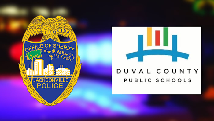 Former Duval County school police officer accused of a romantic relationship with a student, tampering with evidence