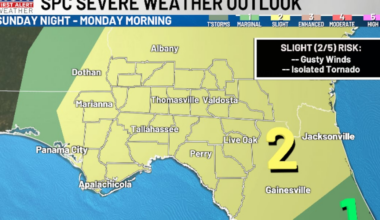 Looking ahead to Monday’s cold front 👀