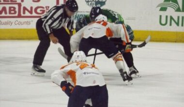 PHN’s Best Shots of the Game: Icemen Gain Ground in the Standings with 2-1 Win Over Greenville