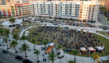 Barbecue in the Park 2026 from Above