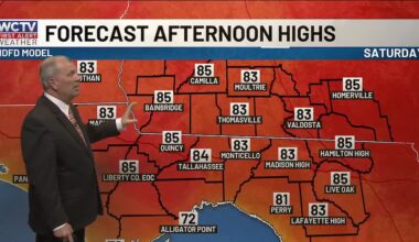 Warmer weather heading into the weekend