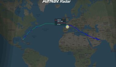 Emirates flight EK214 from Miami is declaring an emergency and diverting in Europe