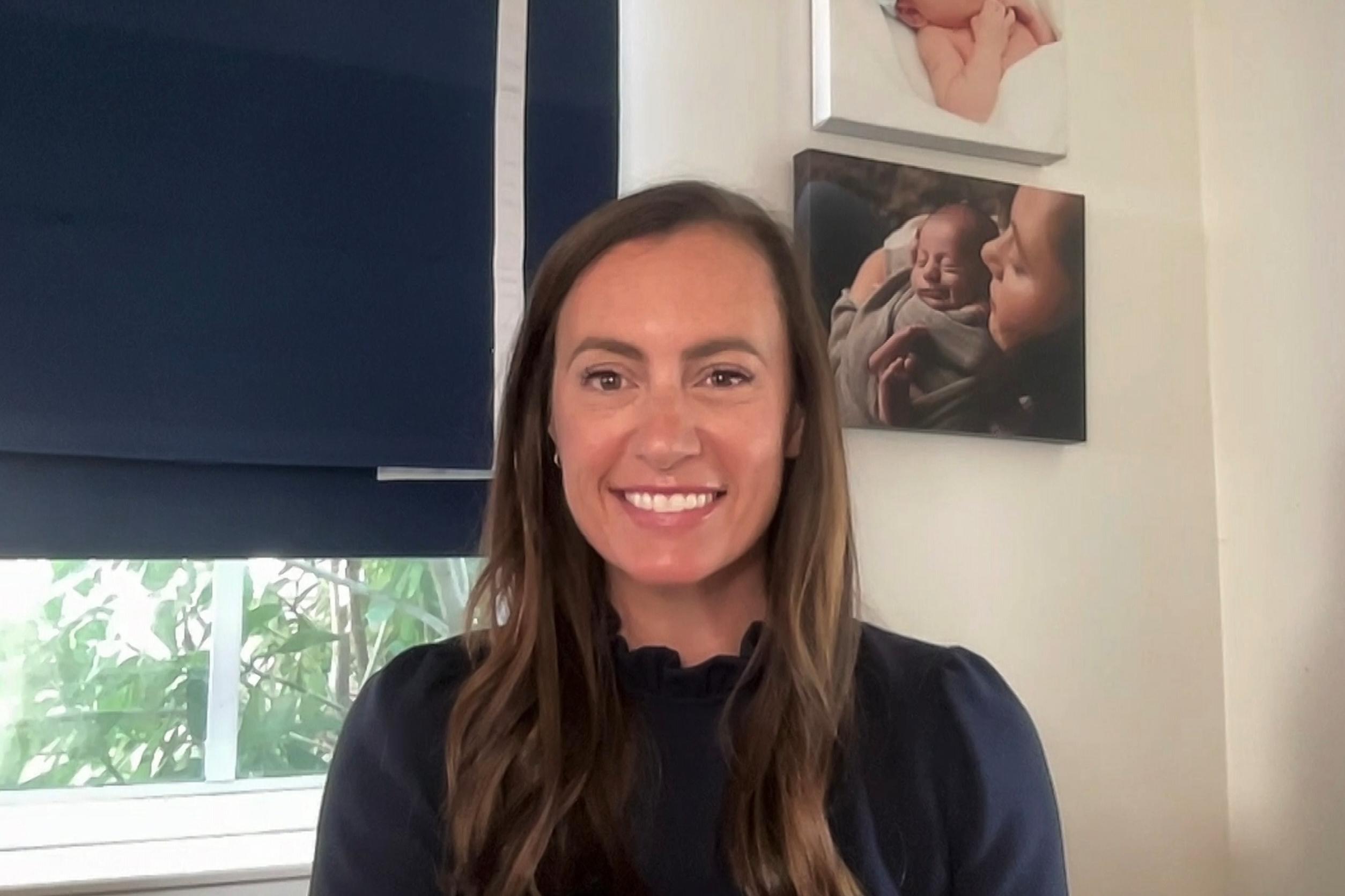 In this screenshot taken from video Florida State Rep.-elect Emily...