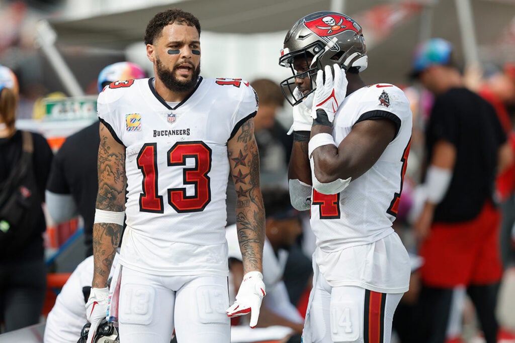 Bucs Mailbag: Mike Evans And Chris Godwin Jr.'S Future With Tampa Bay 3 Bucs Wrs Mike Evans And Chris Godwin