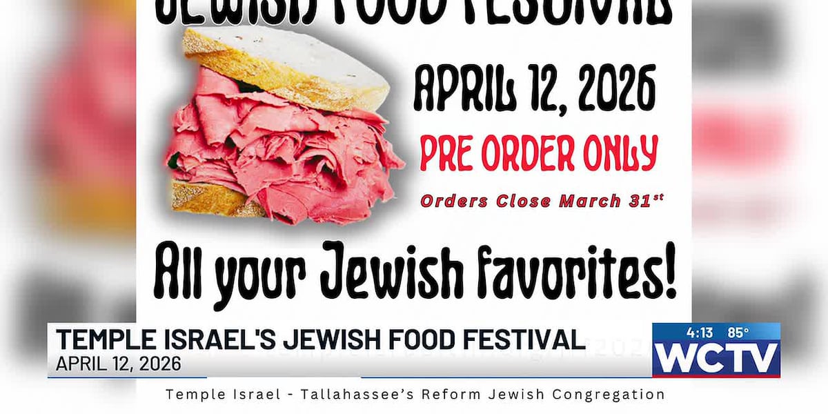 Jewish Food Festival returns to Tallahassee next month