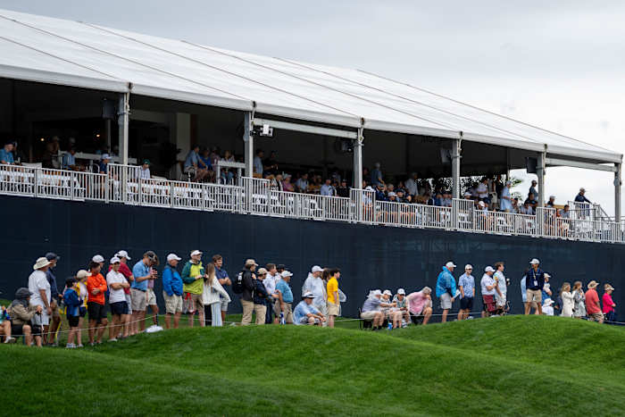 Scenes from Thursday’s opening round at The Players