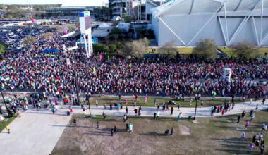 Gate River Run finish line camera