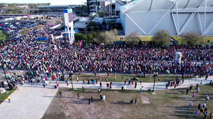 Gate River Run finish line camera