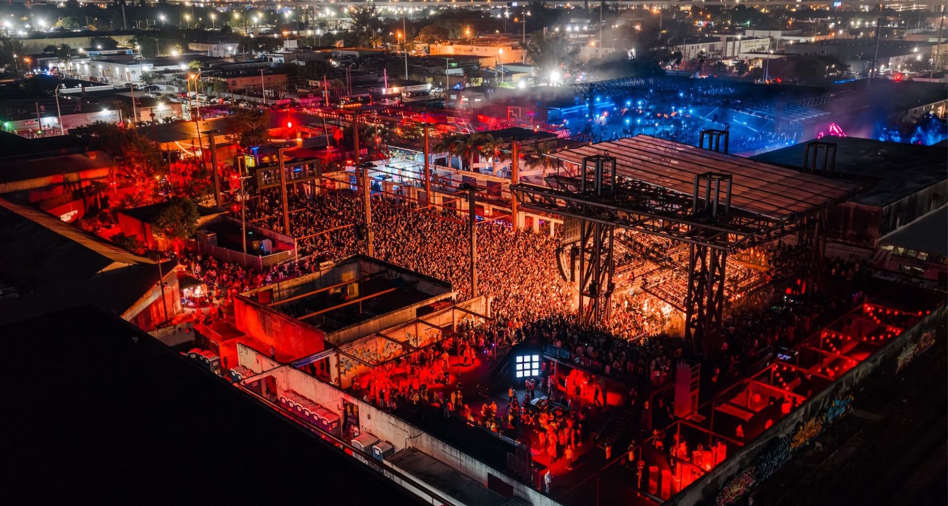 Photo of a rave in Miami at Factory Town