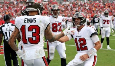 Inside Mike Evans' touchdown totals in Tampa Bay