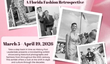 History Fort Lauderdale Presents “En Vogue: A Florida Fashion Retrospective” Exhibition