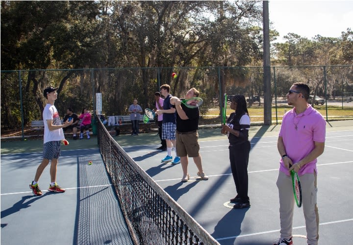 OCA, USTA Florida and Seminole County Launch Tennis Program for Neurodivergent Individuals