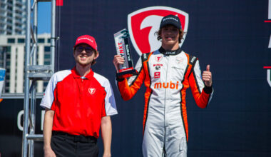 Local driver Nikita Johnson wins Indy NXT St. Petersburg Grand Prix   – The Crow's Nest