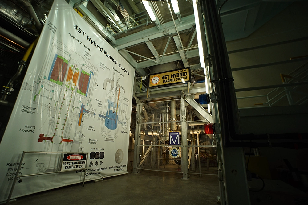 45 Tesla hybrid magnet