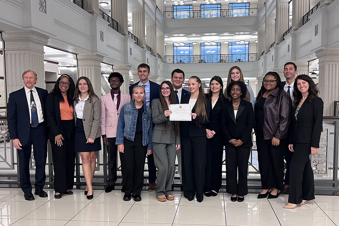 Fletcher High School students win mock trial competition