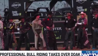 Professional Bull Riding takes over Doak Campbell Stadium