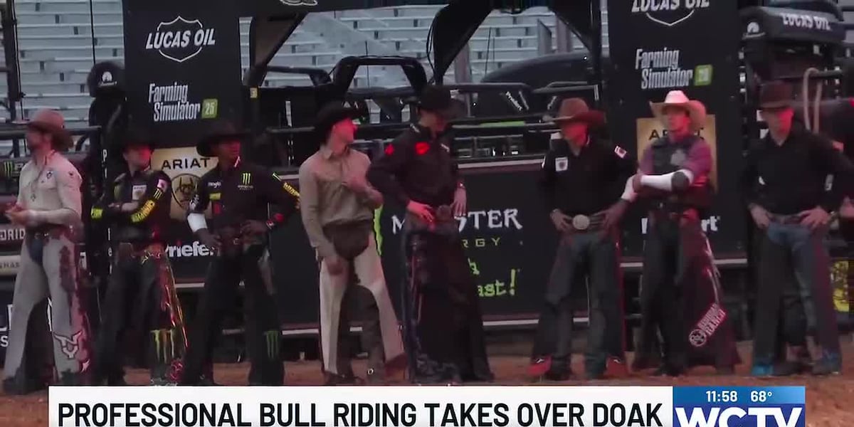 Professional Bull Riding takes over Doak Campbell Stadium