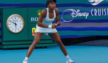 Gauff adjusts to Cocciaretto’s tempo, closes it in three at the Miami Open