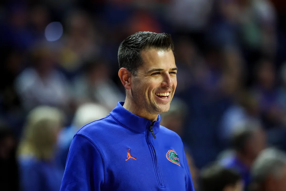Florida Gators basketball head coach Todd Golden