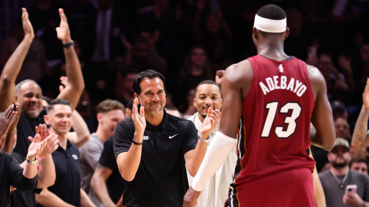 Spoelstra says he won’t apologize after Adebayo’s 83-point game – NBC 6 South Florida