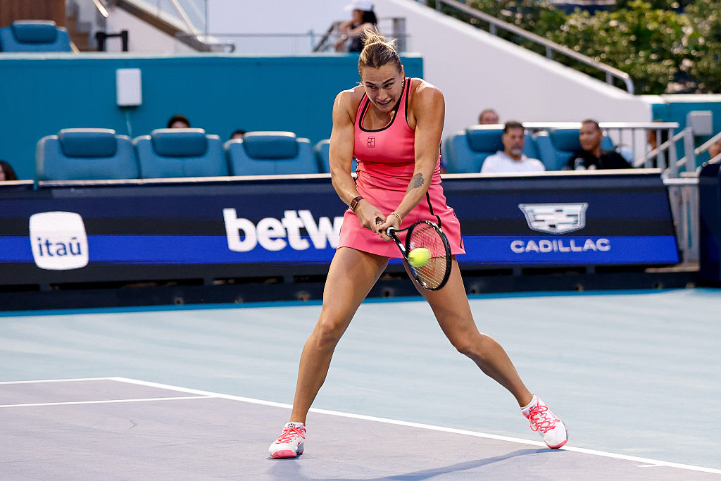 Sabalenka's commanding win over Rybakina sends her to second straight Miami final
