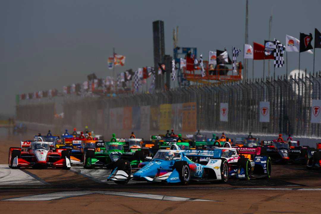 Indycar starting grid and TV schedule for St. Petersburg (2026)