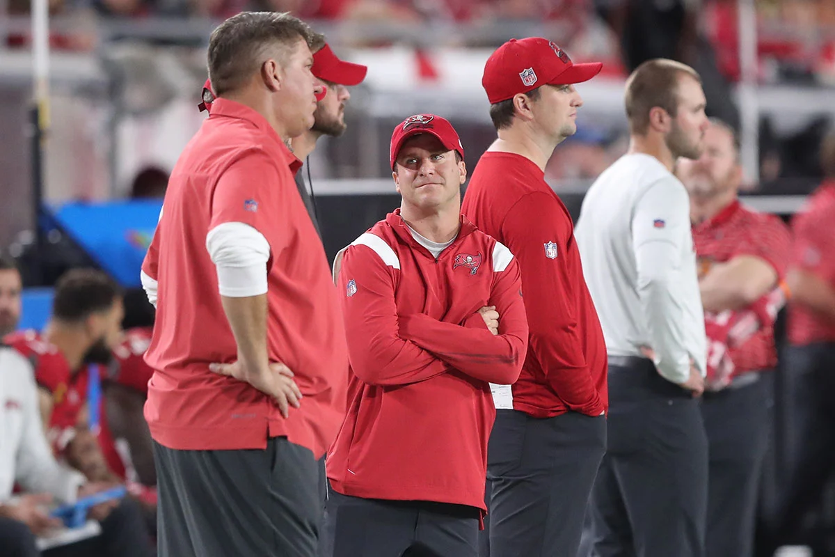 Bucs Gm Jason Licht And Assistant Gm Mike Greenberg