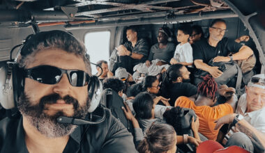 evacuation of rescuees.