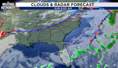Sunday brings more sunshine and warmer weather