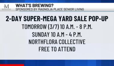 What’s Brewing - 2-day Super-Mega Yard Sale Pop-Up